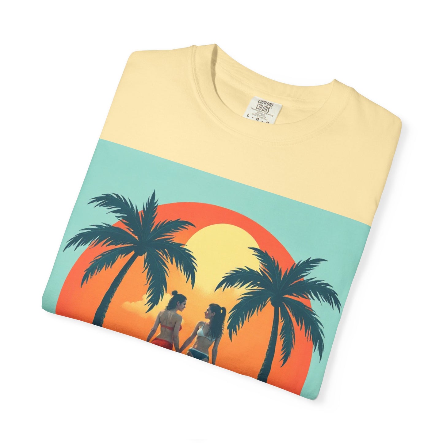 Beach & Nature Vibes Unisex Garment-Dyed T-Shirt