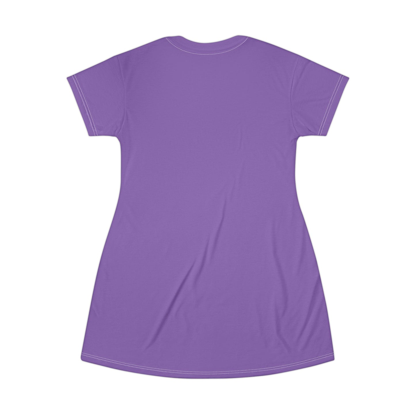 Cute Cat Graphic T-Shirt Dress for Animal Lovers