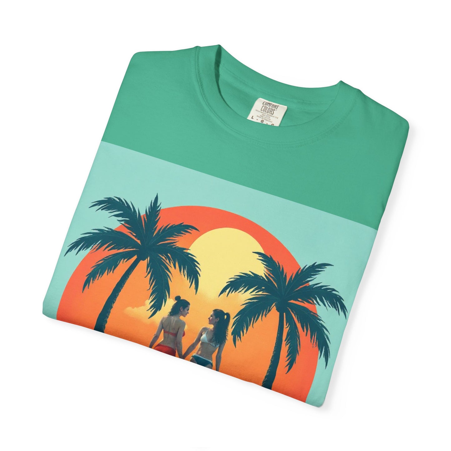 Beach & Nature Vibes Unisex Garment-Dyed T-Shirt