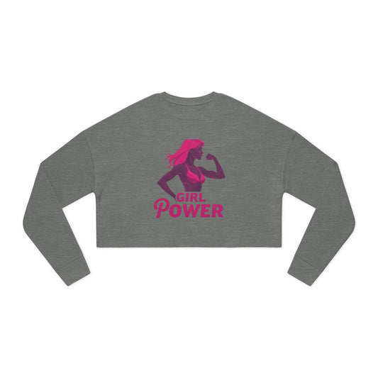 Crop top with the words girl power