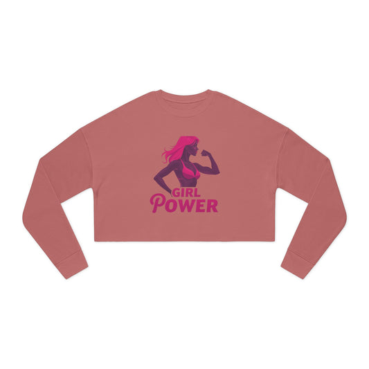 Crop top with the words girl power