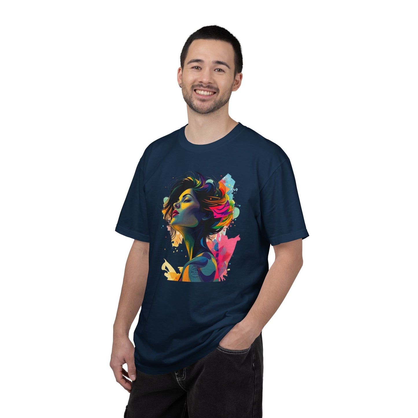 Artistic Colorful Woman Portrait T-Shirt