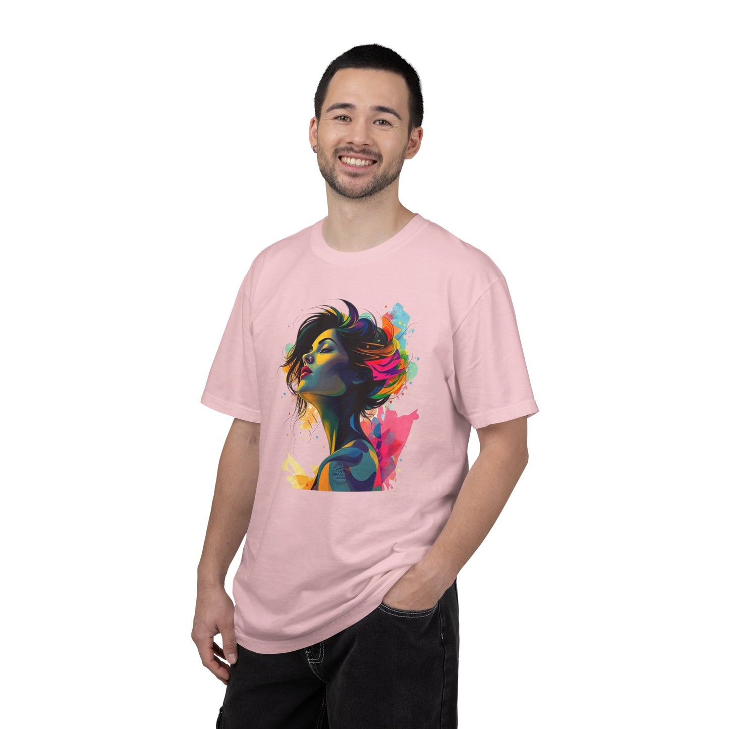 Artistic Colorful Woman Portrait T-Shirt