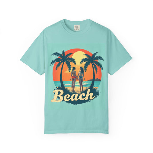 Beach & Nature Vibes Unisex Garment-Dyed T-Shirt